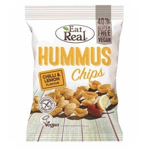 Humus Chips Chilli and Lemon