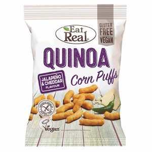 Quinoa Corn Puffs Jalapeno and Cheddar