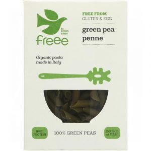 Organic Gluten and Egg Free Green Peas Pasta