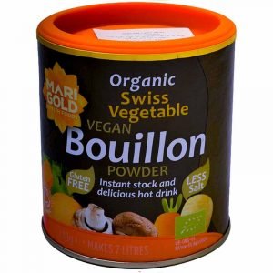Bouillion powder Vegan & less Salt