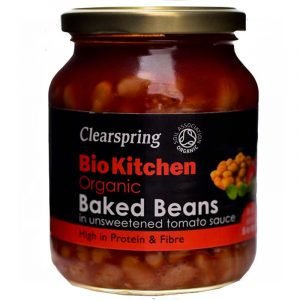 ORGANIC BAKED BEANS WITH UNSWEETENED TOMATO SAUCE