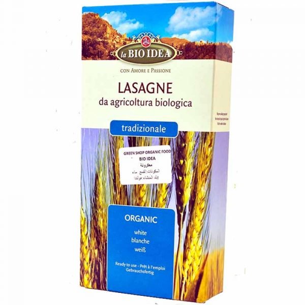 ORGANIC TRADITIONAL WHEAT LASAGNE