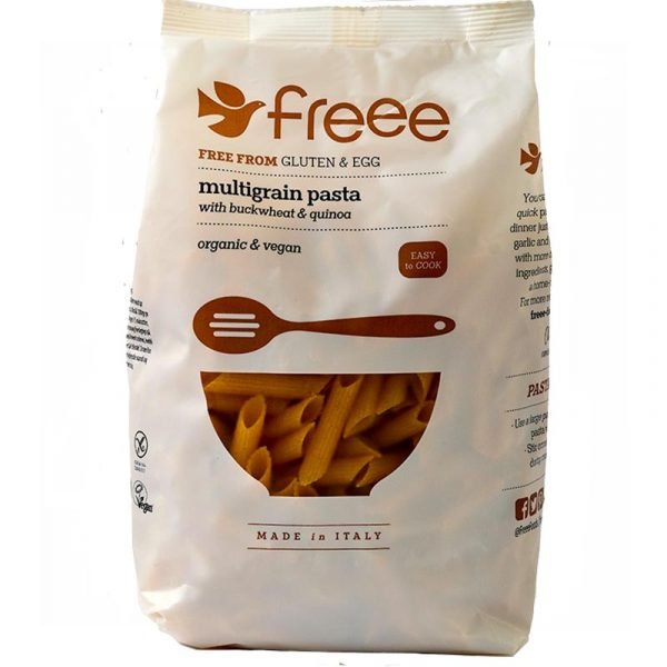 ORGANIC VEGAN GLUTEN AND EGG FREE MULTIGRAIN PASTA