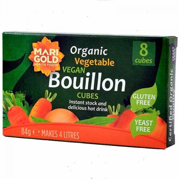 ORGANIC VEGETABLE GLUTEN AND YEAST FREE BOUILLON