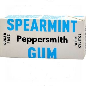 Sugar Free Spearmint Chewing Gum with Xylitol